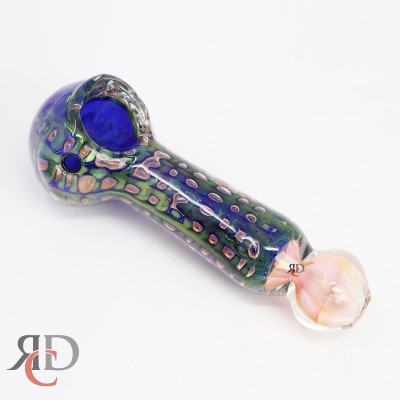 GLASS PIPE EXTRA HEAVY DOUBLE GLASS FANCY GP1213 1CT